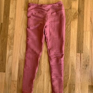 Pink leggings